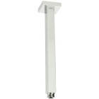 Quattro ceiling shower arm 250 mm x 1/2&quot; chrome-plated brass, with rosette