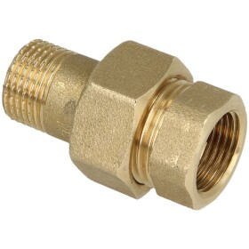Screw connection IT/ET 1&quot; straight conically sealing...