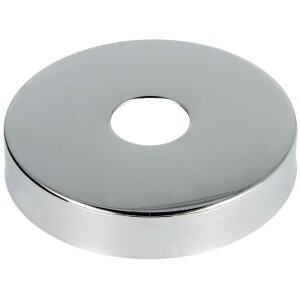 Design tap rosette chrome-plated brass 80 mm x 1/2"" x 15 mm