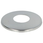 Rosace pour robinet, laiton, chrom&eacute; 67 mm x 3/4&quot; x 5 mm