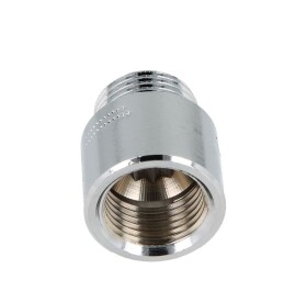 Tap extension 1/2&quot; x 20 mm chrome-plated brass