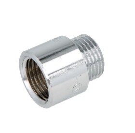 Tap extension 1/2&quot; x 20 mm chrome-plated brass