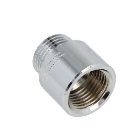 Tap extension 1/2&quot; x 20 mm chrome-plated brass