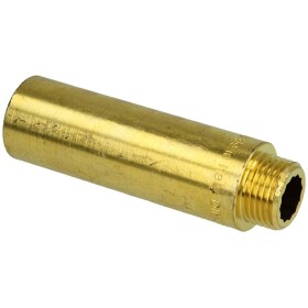 Tap extension 3/4" x 80 mm bright brass