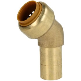 Tectite push-fitting bend 45&deg; 22 mm F/M