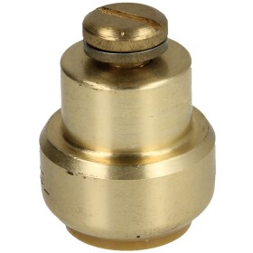 Tectite push-fitting cap with vent 22 mm