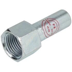 C-steel press fitting offset socket 15 x 1/2&quot;