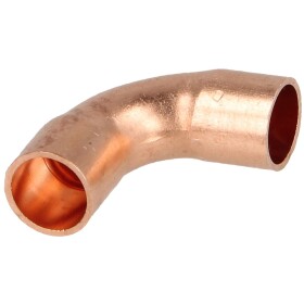 Soldered fitting copper elbow 90&deg; 16 mm F/F