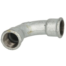 Malleable cast iron fitting short bend 90° 2" IT/IT