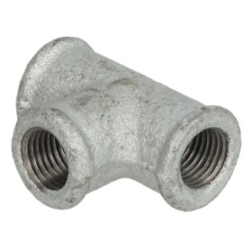 Malleable cast iron fitting T-piece 1/4" IT/IT/IT