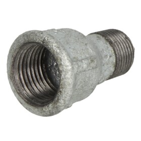 Malleable cast iron fitting socket reducing 1&quot; x...