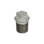 Malleable cast iron fitting plug 1/4&quot; ET