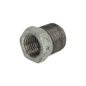 Malleable cast iron fitting reducer 2&quot; x 1/2&quot;...