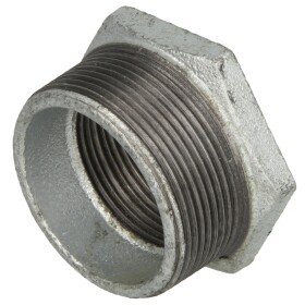 Malleable cast iron fitting reducer 2 1/2&quot; x 1...