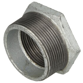 Malleable cast iron fitting reducer 4" x 3" ET/IT