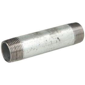 Hexagon pipe nipple galvanized 3/4" x 100 mm