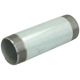 Hexagon pipe nipple galvanized 3&quot; x 250 mm