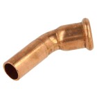 Press fitting copper elbow 45&deg; 42 mm F/M (contour M)