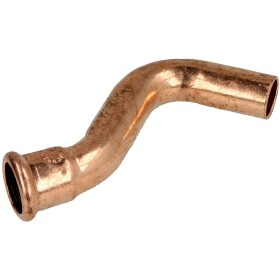 Press fitting copper crossover 22 mm F/M (contour M)