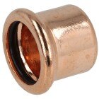 Press fitting copper cap 42 mm (contour M)