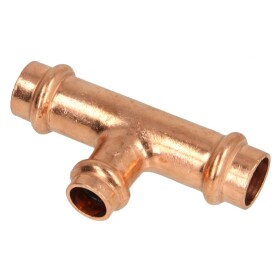 Press fitting copper T-piece reduced 15 x 12 x 15 mm...