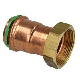 Press fitting copper half fitting 15 x 1/2 mm IT contour V