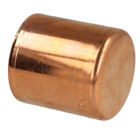 Raccord à sertir cuivre bouchon 12 mm contour V