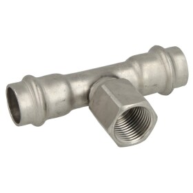 Stainless steel press fitting T-piece outlet,54 mm...