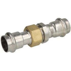 Stainless steel press fitting screw connection 42 mm I/I...