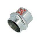 C-steel press fitting end plug 28 mm contour V