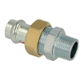 C-steel pressfitting union 1/2"x22 mm F/ET (contour...