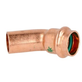 Press fitting solar bend 45° copper 28 mm F/M (V...