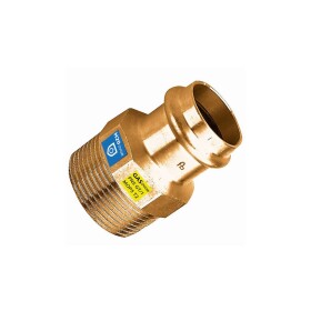 Combi fitting adapter F/ET 28 mm x 3/4" F/ET V contour