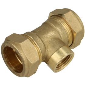MS compression fitting T-piece for pipe-&Oslash; 18 x...