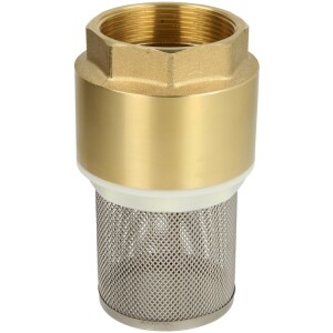 Foot valve 1 1/2", 8 bar, with strainer