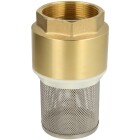 Foot valve 1 1/2&quot;, 8 bar, with strainer