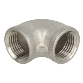 Stainless steel screw fitting elbow 90&deg; 1 1/4 IT/IT