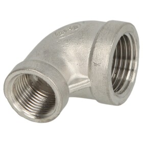 Stainless steel screw fitting elbow 90&deg; 1 x 3/4...