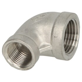 Stainless steel screw fitting elbow 90&deg; 2 x 1 1/2...