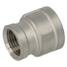 Stainless steel screw fitting socket reducing 3/4 x 3/8 IT/IT