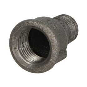 Malleable cast iron black socket reducing 1 x 1/2 IT/ET