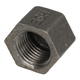 Capuchon en fonte malléable noire 3/8" FF