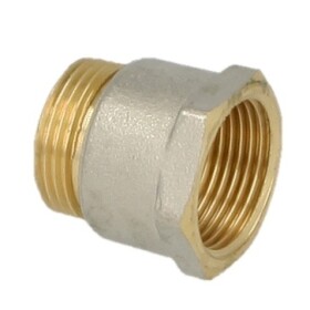 Coupling brass &frac12;&quot; eurocone x 1&quot; IT