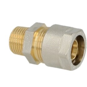 Compression fitting brass 20 x 2 mm x &frac12;&quot; ET