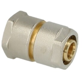 Compression fitting brass 16 x 2 mm x &frac12;&quot; IT