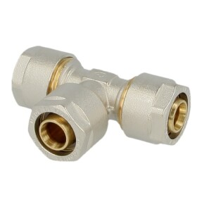 Compression fitting T-piece brass 20 x 2 mm x 20 x 2 mm x...