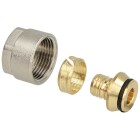 Compression fitting brass 20 x 2 mm x &frac34;&quot; for PEX pipe