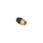 Geberit PushFit transition sleeve 20 x &frac12;&quot; IT brass 651561001