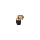 Geberit PushFit transition elbow 90&deg; 25 x &frac34;&quot; IT, brass 652272001