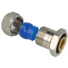 Simplex Adaptateur de raccordement pr tuyau noir 3/4&quot; c&ocirc;ne euro sur tuyau 3/8&quot; F10348